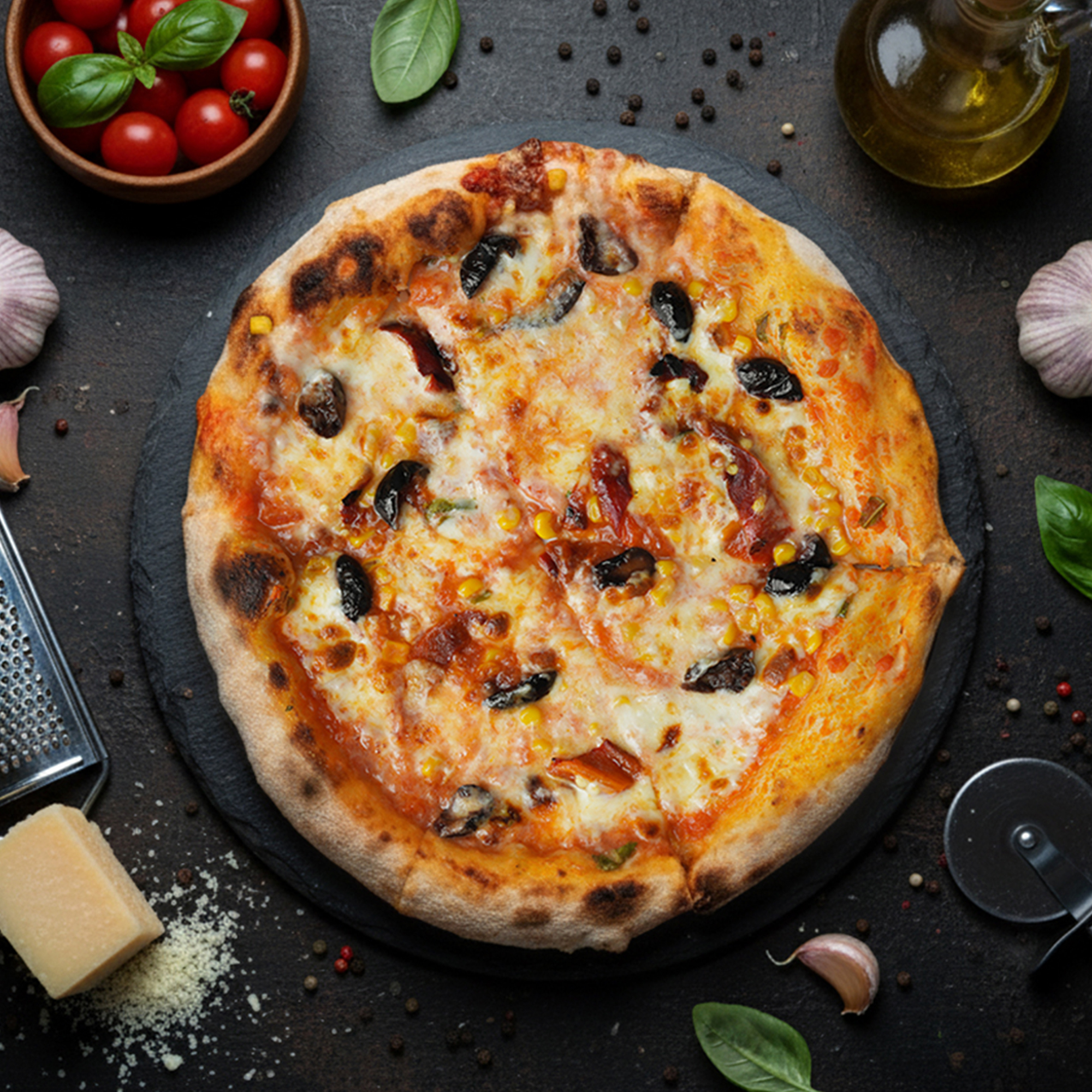 Cravers Pizza projesinden bir kare