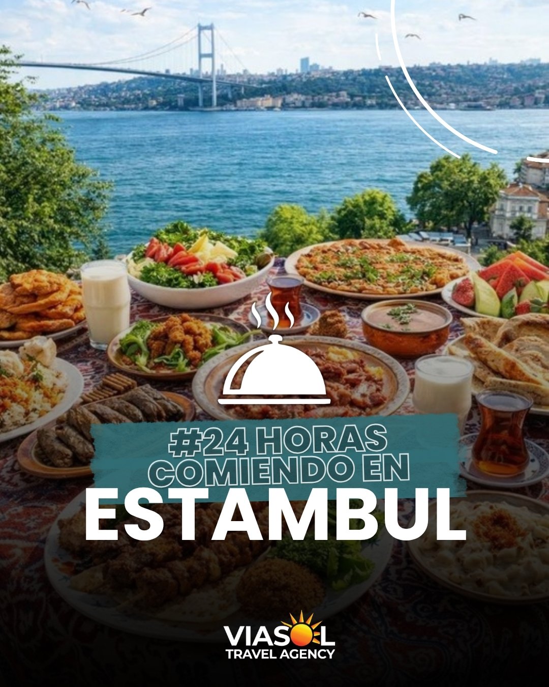 Viasol Travel İspanyolca carousel kapağı: 24 horas comiendo en Estambul